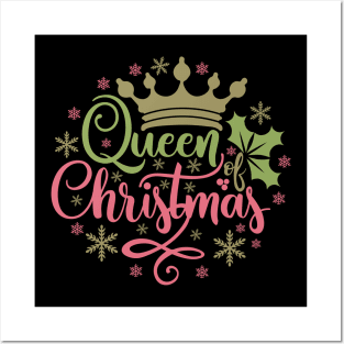 Queen of Christmas Posters and Art